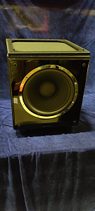 Активный сабвуфер Wharfedale Diamond  SW-12 . Мощность 300 ватт. Цвет: Черное дерево  [Black Wood]