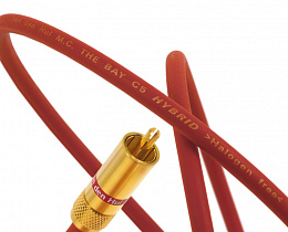 Кабель межблочный аналоговый RCA Van den Hul The Bay C5 Hybrid. Длина 1,2 метра