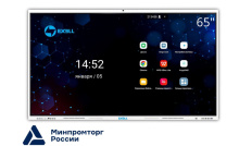 Интерактивная панель (комплекс) EXELLTECH EFM651R2 с креплением, встроенной камерой
