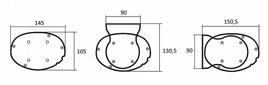 Kauber Blue Label Tensioned BT Cinema 131" 16:9 163x290 дроп 40 см. Clear Vision