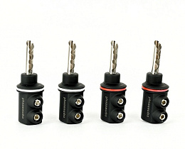 Разъёмы Phaze Audio SpPLUG RO чёрный тип «банан» комплект 4 шт