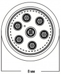 Сетевой кабель  Van den Hul M.C. The Mainsstream Hybrid Длина 1,5 метра  Разъем  Schuko > IEC