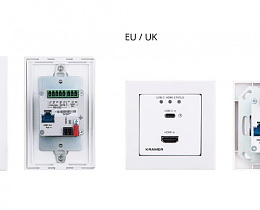 Передатчик HDMI/USB-C Kramer WP-20CT/EU-80/86(W)
