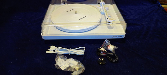 Проигрыватель виниловых дисков Phaze Audio Diana Цвет: Белый [Siberian white]