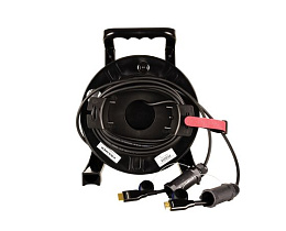 Малодымный активный армированный оптический кабель HDMI Kramer CRS-PlugNView-H-131