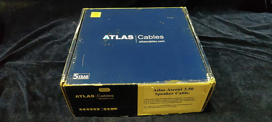 Акустический кабель Atlas Ascent 3.5, 3.0 м [разъем типа Банан-Банан]