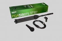Вокальный динамический микрофон Shure PGA58BTS