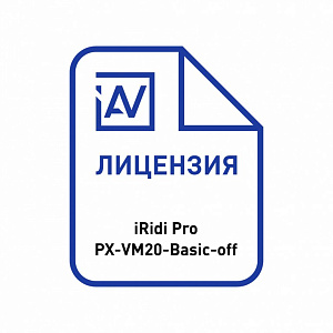 Лицензия iRidi Pro iRidi i3pro-px-vm20-basic-dp-off