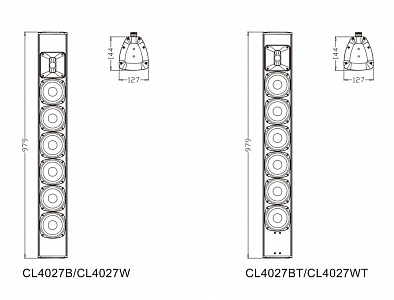 2-полосная акустическая система FDB CL4027B