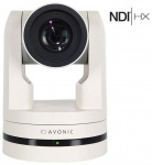 NDI PTZ-камера Avonic AV-CM70-NDI-W Белого цвета