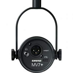 Цифровой динамический микрофон Shure MV7+-K Цифровой динамический микрофон Shure MV7+-K