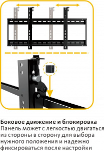 Кронштейн для видеостен Digis DSM-P0380