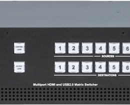 Матричный коммутатор Lightware MMX8x8-HDMI-4K-A-USB20