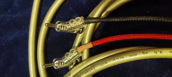 Акустический кабель Atlas Ascent 3.5, 3.0 м [разъем типа Банан-Банан]