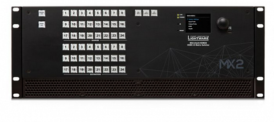 Матричный коммутатор Lightware MX2-24x24-HDMI20