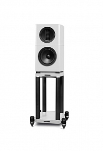 Акустические системы со стойками Wharfedale Elysian 1 + Stand Цвет: Белый [PIANO WHITE]