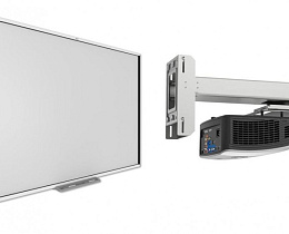  Интерактивная доска SMART SBM777V с короткофокусным проектором Exell EXD203STW и креплением Digis DSM-14kw