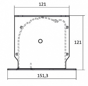 Экран эл. встраиваемый Kauber InCeiling Tensioned BT Cinema  131" 16:9 163x290 см. дроп.50см. MPERFW