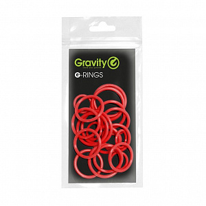 Набор колец для маркировки микрофонов Gravity RP 5555 RED 1