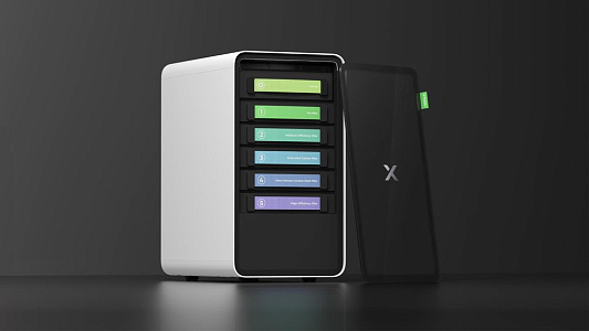 Лазерный резчик/гравировщик МЭЙКБЛОК ИКСТУЛ П2С с блоком фильтрации воздуха