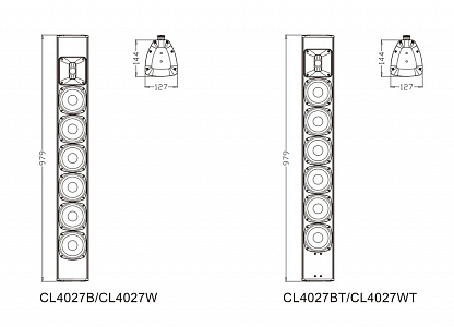 2-полосная акустическая система FDB CL4027BT