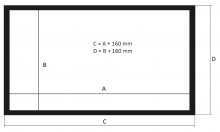 Kauber Frame Velvet Cinema 136" 16:9 169x300 Peak Contrast S
