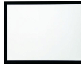 Экран на раме Kauber Frame Velvet Cinema 117” 16:9 WOVEN, плетеное акустически прозрачное полотно, область просмотра 146x260 см., размер по раме 162х276 см.
