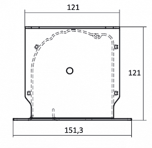 Kauber InCeiling Tensioned BT Cinema 104" 16:9 129x230 см. дроп 50 см., Peak Contrast S 