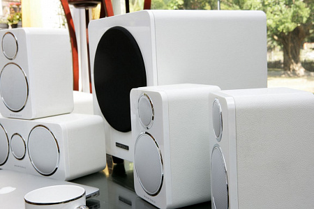 Wharfedale DX-2 5.0 HCP System. Цвет: Белый  (White Leather)