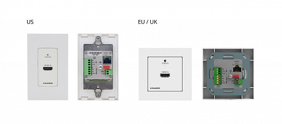 Передатчик HDMI - HDBaseT Kramer WP-789T/EU-80/86(W)