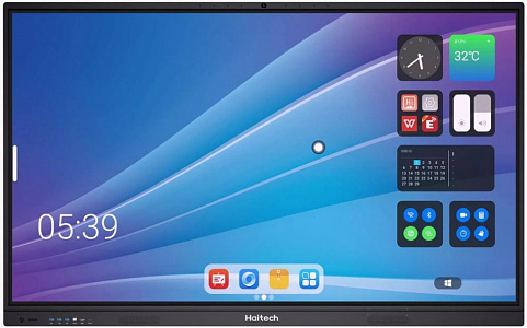 Комплект: Интерактивная LED панель Haitech BS1175 75" с OPS модулем HC-I5 и мобильной стойкой MS-75
