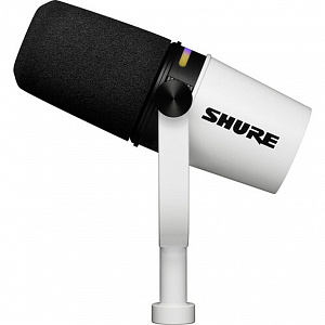 Цифровой динамический микрофон Shure MV7+-W Цифровой динамический микрофон Shure MV7+-W