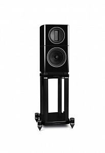 Акустические системы со стойками Wharfedale Elysian 1 + Stand Цвет: Черный [PIANO BLACK]