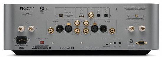 Интегральный усилитель Cambridge Audio Edge A  Dark Grey Цвет [Серый]