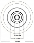 Кабель межблочный аналоговый XLR Van den Hul The Orchid. Длина 0,8 метра