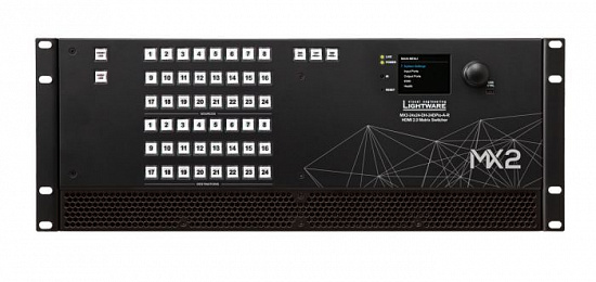 Матричный коммутатор Lightware MX2-24x24-DH-24DPio-A-R