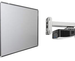Интерактивная доска Exell 91" с проектором BenQ LW855UST