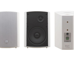 [GALIL 6-O (PAIR)/WHITE] Пара акустических систем настенной установки, с трансформатором; 6", 8 Ом, 70/100 В, 40 Вт, цвет белый