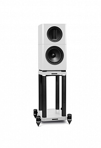 Акустические системы со стойками Wharfedale Elysian 1 + Stand Цвет: Белый [PIANO WHITE]