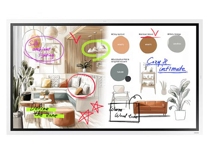 Интерактивная ЖК-панель Samsung Flip WM55FX 55" Интерактивная ЖК-панель Samsung Flip WM55FX 55"