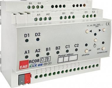 Блок управления помещением KNX EAE RCU0808