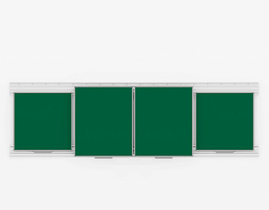 Рельсовая система PolyGlide Boards Slide Lite для дисплеев 65", 75" (Р-мел; Н-мел) с доп.рельсом Рельсовая система PolyGlide Boards Slide Lite для дисплеев 65", 75" (Р-мел; Н-мел) с доп.рельсом