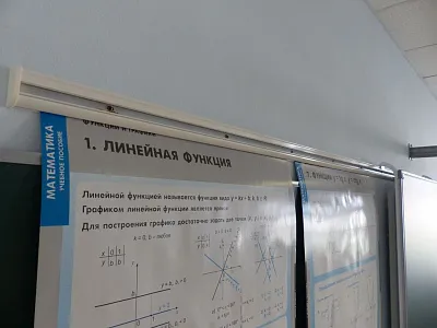 Рельсовая система PolyGlide Boards Slide МОНО-9 для ЖК/ИД 75/86/94; КР 230 (Р-маркер)