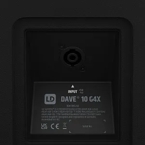 Компактный активный комплект PA-системы LD Systems DAVE 10 G4X Компактный активный комплект PA-системы LD Systems DAVE 10 G4X