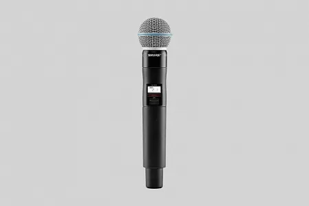 Ручной передатчик серии QLXD с капсюлем микрофона BETA58 Shure QLXD2/B58.