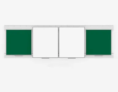 Рельсовая система PolyGlide Boards Slide Lite для дисплеев 65", 75" (Р-маркер; Н-мел) с доп.рельсом Рельсовая система PolyGlide Boards Slide Lite для дисплеев 65", 75" (Р-маркер; Н-мел) с доп.рельсом