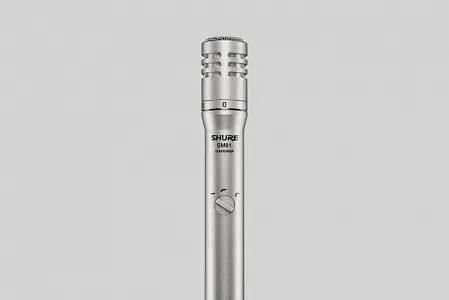 Кардиоидный конденсаторный инструментальный микрофон Shure SM81
