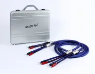 Акустический кабель  Van den Hul Mounted set 3T The Cloud Limited Edition Hybrid. 4 метра пара. Разъем BERRI bi-amping  (4-4) Цвет: пастельно-голубой